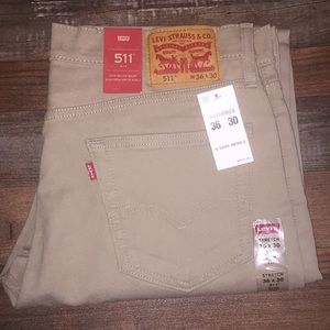 Levi’s 511 36 30 Jeans in Tan